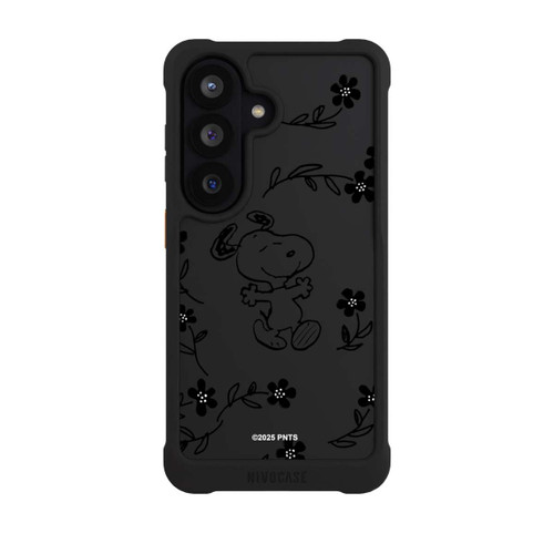 Samsung Galaxy S26 NIVOmax Snoopy und Flowers Transparent