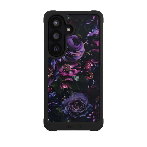 Samsung Galaxy S26 NIVOmax Dunkle Lila Blüten 