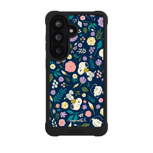 Samsung Galaxy S26 NIVOmax Peanuts Dark Flower Pattern