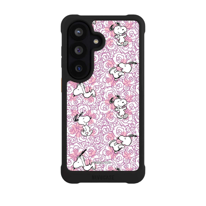 Galaxy S26 NIVOmax Peanuts Pink Roses Pattern