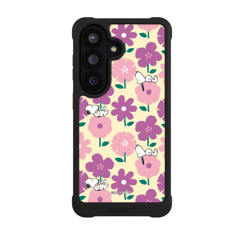 Galaxy S26 NIVOmax Peanuts Flower Pattern Yellow