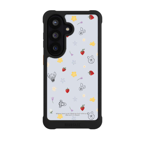 Samsung Galaxy S26 NIVOmax Winnie the Pooh and Friends Strawberry Pattern Blue