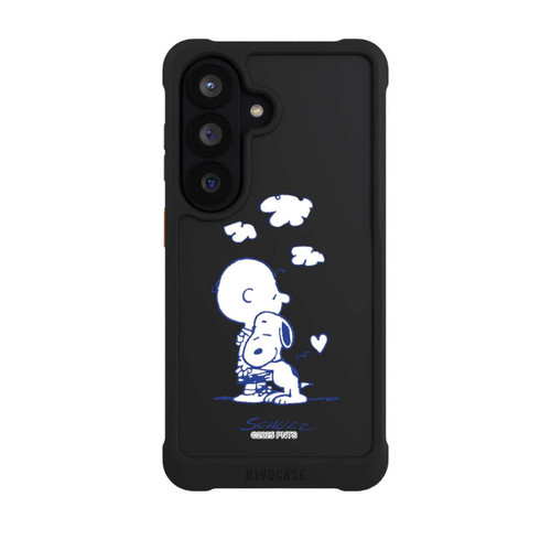 Samsung Galaxy S26 NIVOmax Peanuts Charlie Brown Snoopy Hug Transparent