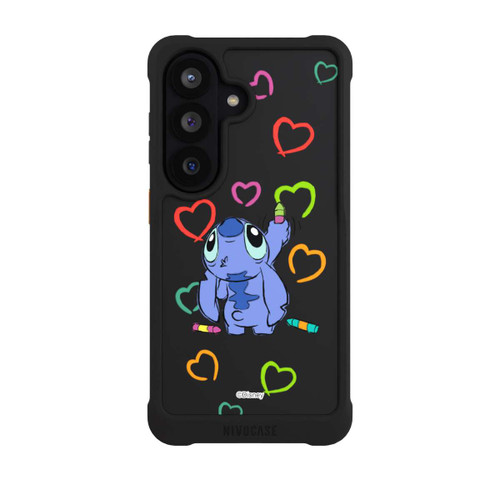 Samsung Galaxy S26 NIVOmax Stitch Draws a Heart Transparent