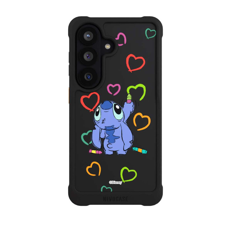 Galaxy S26 NIVOmax Stitch Draws a Heart Transparent