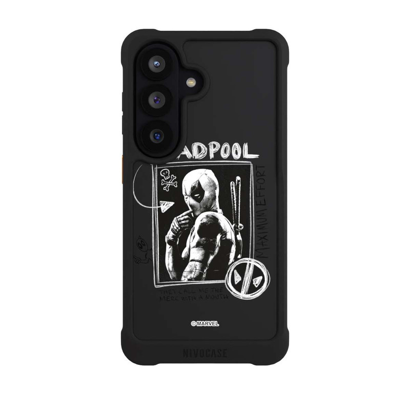 Galaxy S26 NIVOmax Deadpool Transparent