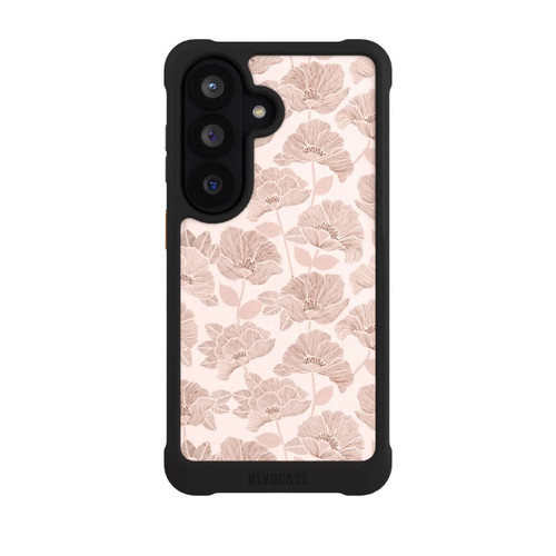 Samsung Galaxy S26 NIVOmax Brown Floral Block