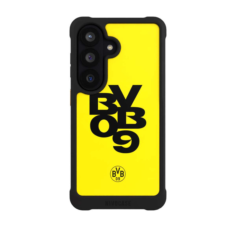 Galaxy S26 NIVOmax BVB09 Schwarz Gelb