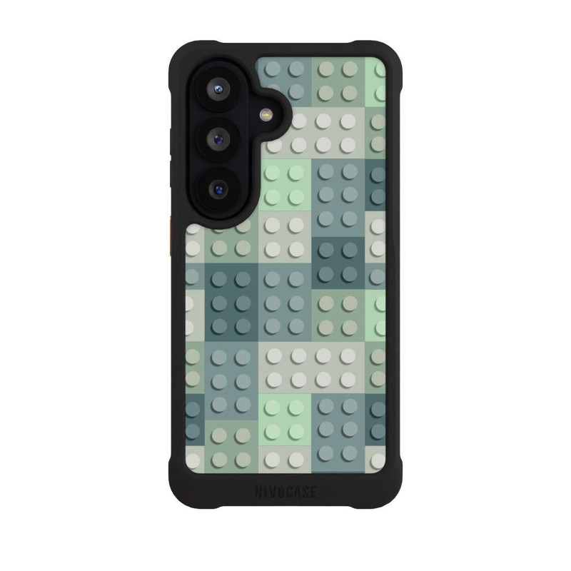 Galaxy S26 NIVOmax Modèle de blocs verts