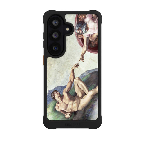 Samsung Galaxy S26 NIVOmax Michelangelo Buonarroti Création d'Adam