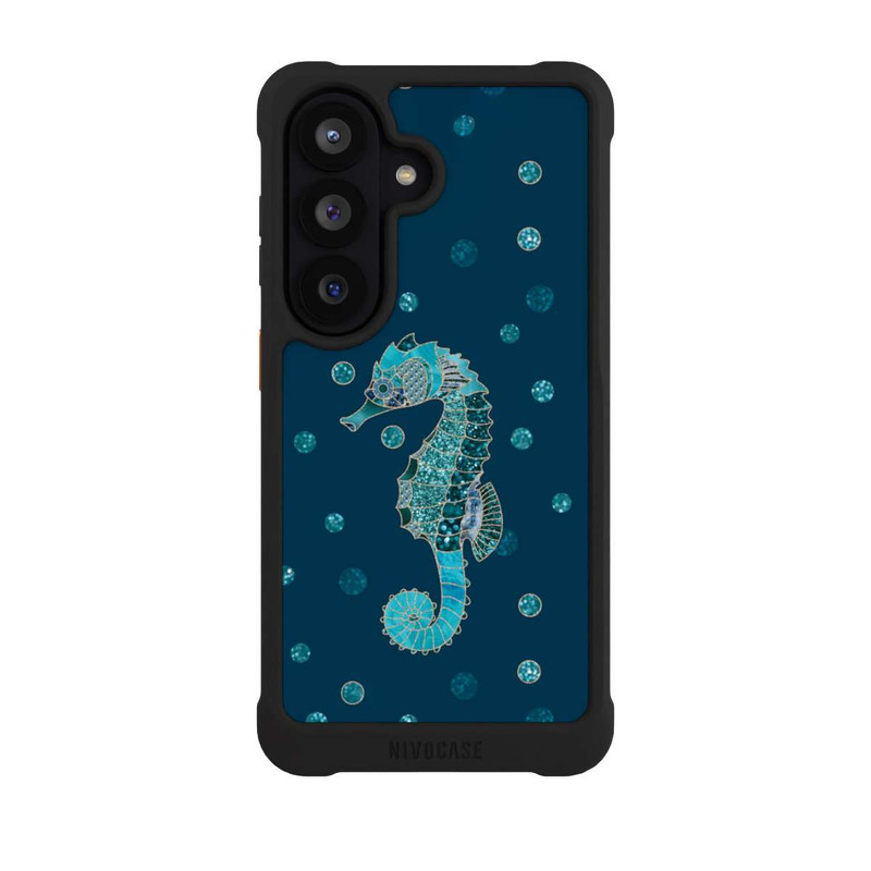 Galaxy S26 NIVOmax Glamour Sea Horse Art