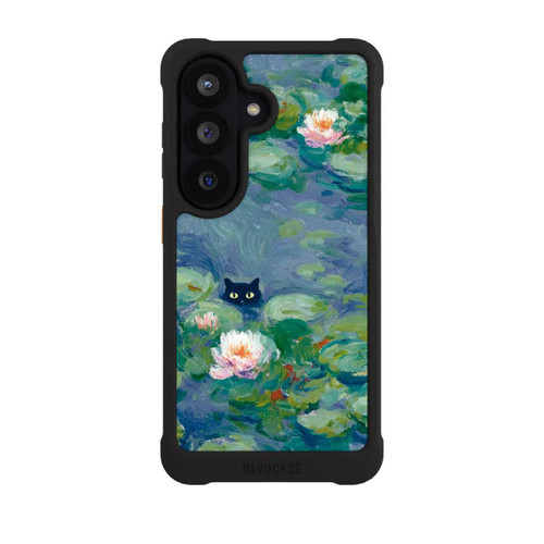 Samsung Galaxy S26 NIVOmax Katze im Teich Monet Gemälde Impressionismus