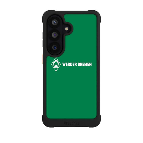 Samsung Galaxy S26 NIVOmax Werder Bremen Schriftzug Raute Grün