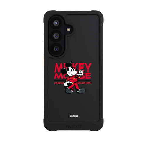 Samsung Galaxy S26 NIVOmax Micky Maus Rennfahrer Transparent