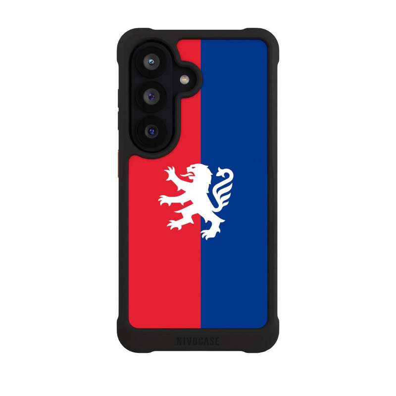 Galaxy S26 NIVOmax OL Lion rouge et bleu