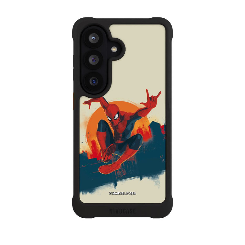 Galaxy S26 NIVOmax Spider-Man Hero Force beige