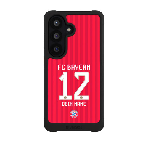 Samsung Galaxy S26 NIVOmax FC Bayern München Trikot Personalisierbar 26-27