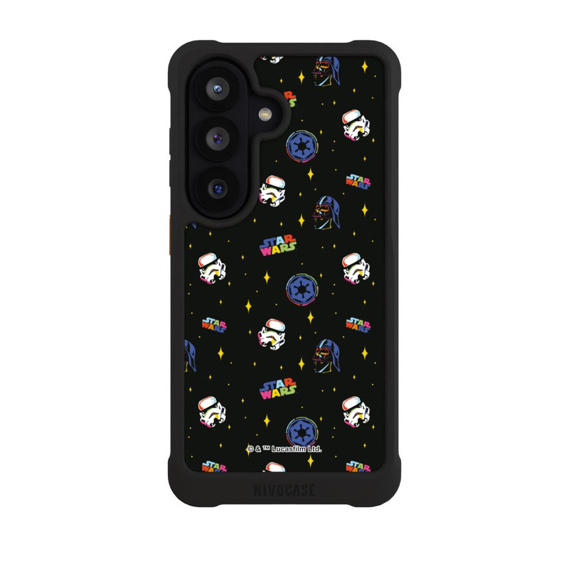 Galaxy S26 NIVOmax Star Wars Pattern Colourful