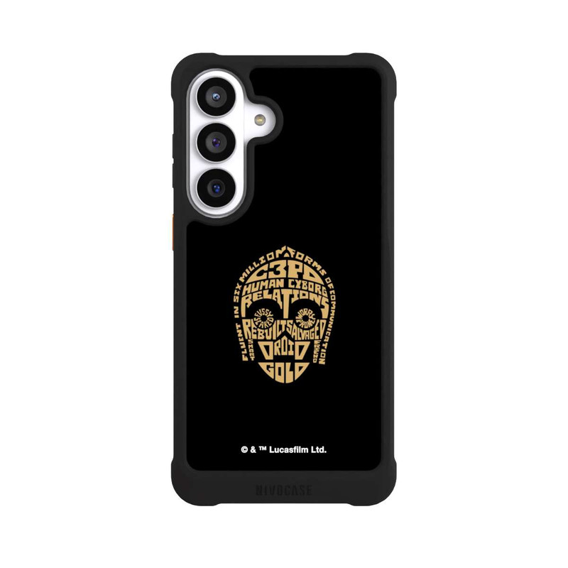 Galaxy S26+ NIVOmax C3PO Typo Graphic