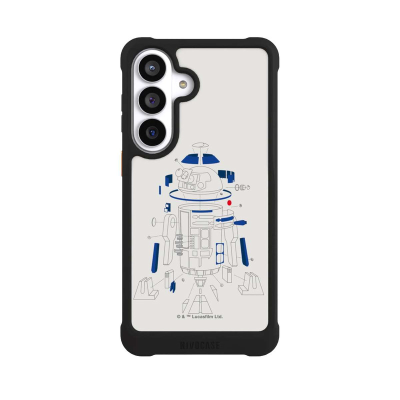 Galaxy S26+ NIVOmax R2D2 Dessin éclaté - StarWars 8