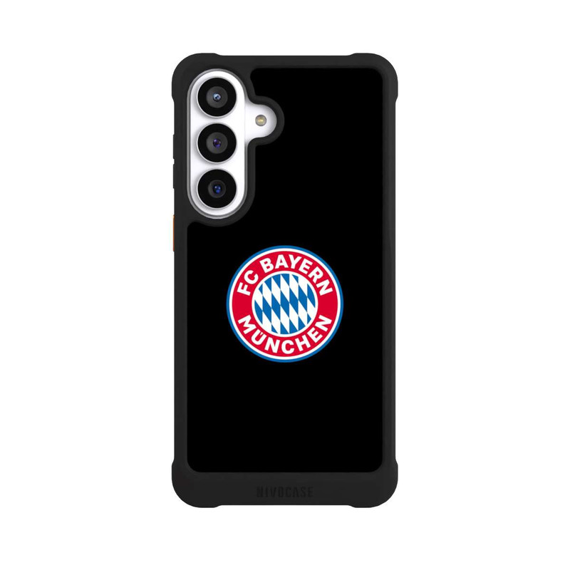 Galaxy S26+ NIVOmax FCB Logo auf Schwarz