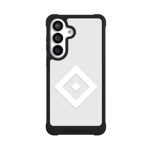Samsung Galaxy S26+ NIVOmax Rauten Logo auf HSV Grau
