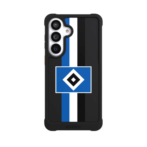 Samsung Galaxy S26+ NIVOmax HSV Streifen - Blau-Weiß-Schwarz - ohne Hintergrund
