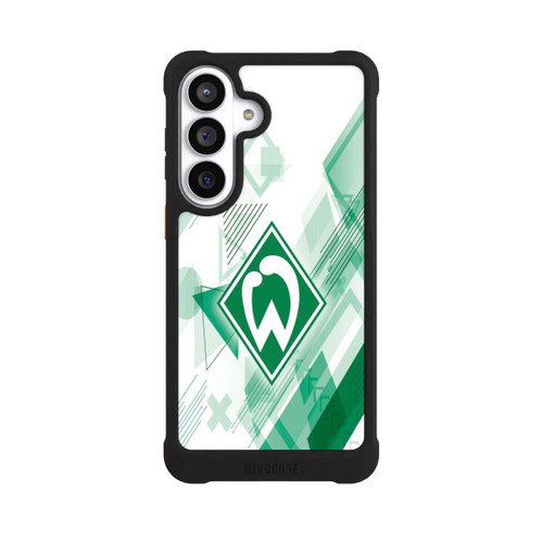 Samsung Galaxy S26+ NIVOmax Weiße Grafikelemente - Werder Bremen