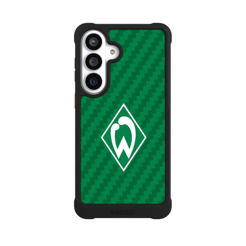 Samsung Galaxy S26+ NIVOmax Carbonlook - Werder Bremen