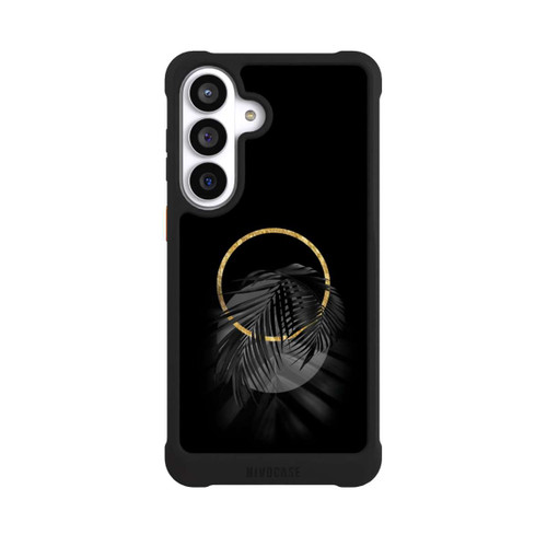 Samsung Galaxy S26+ NIVOmax tropische Blätter schwarz