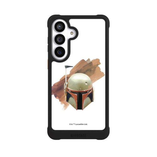 Samsung Galaxy S26+ NIVOmax Boba Fett Helm Weiß