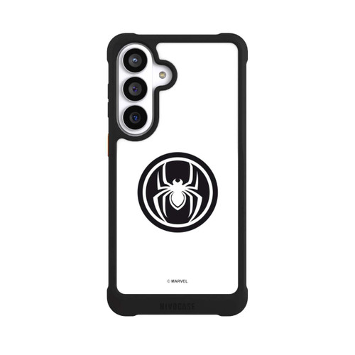 Samsung Galaxy S26+ NIVOmax Spider-Man Logo White