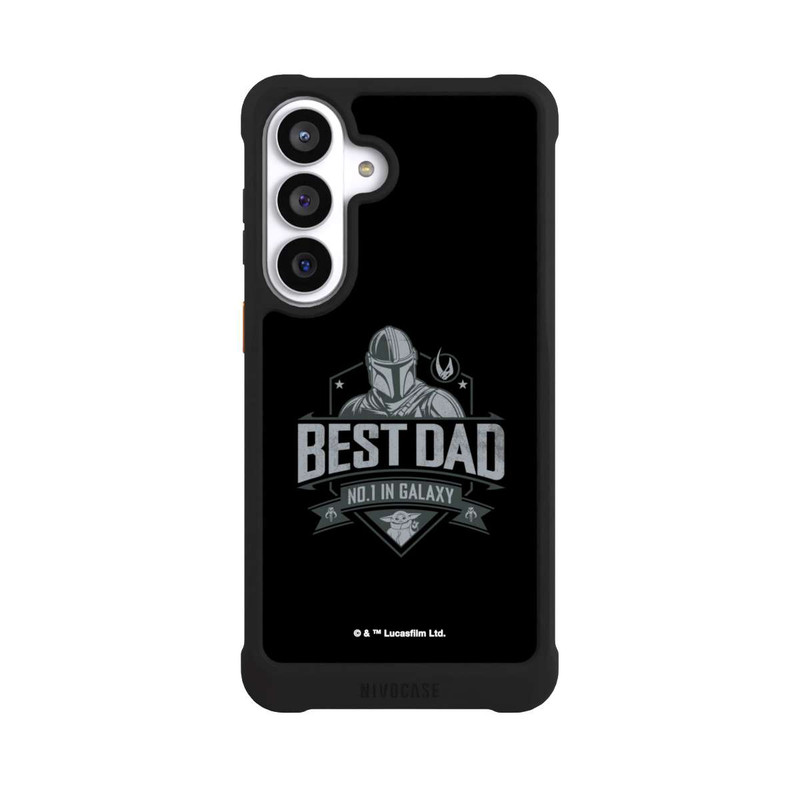 Galaxy S26+ NIVOmax The Mandalorian Number One Dad