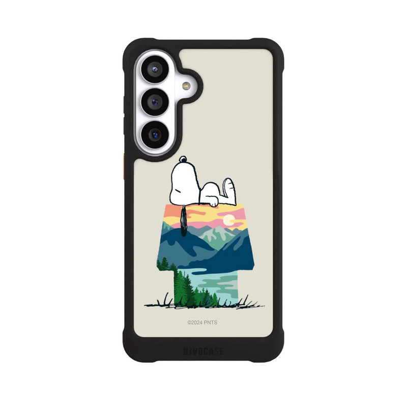 Galaxy S26+ NIVOmax Snoopy Camping Hütte