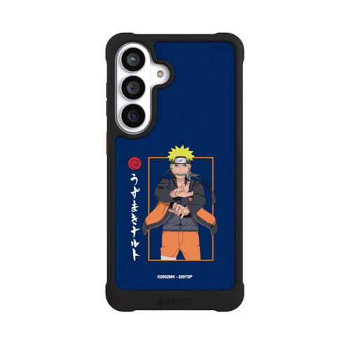Samsung Galaxy S26+ NIVOmax Naruto Kampfposition Blau