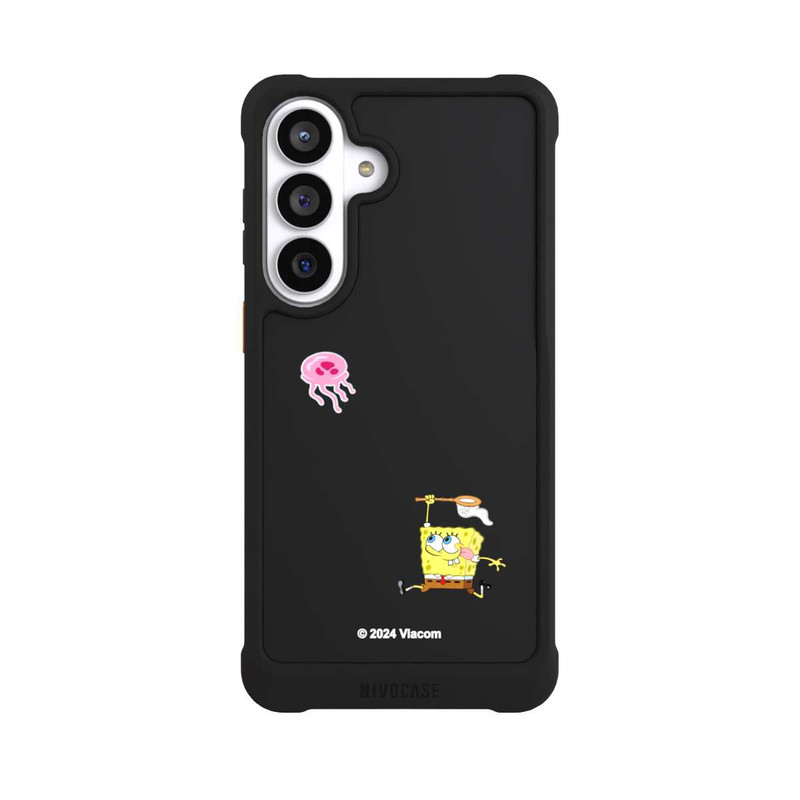 Galaxy S26+ NIVOmax Spongebob jagt Quallen