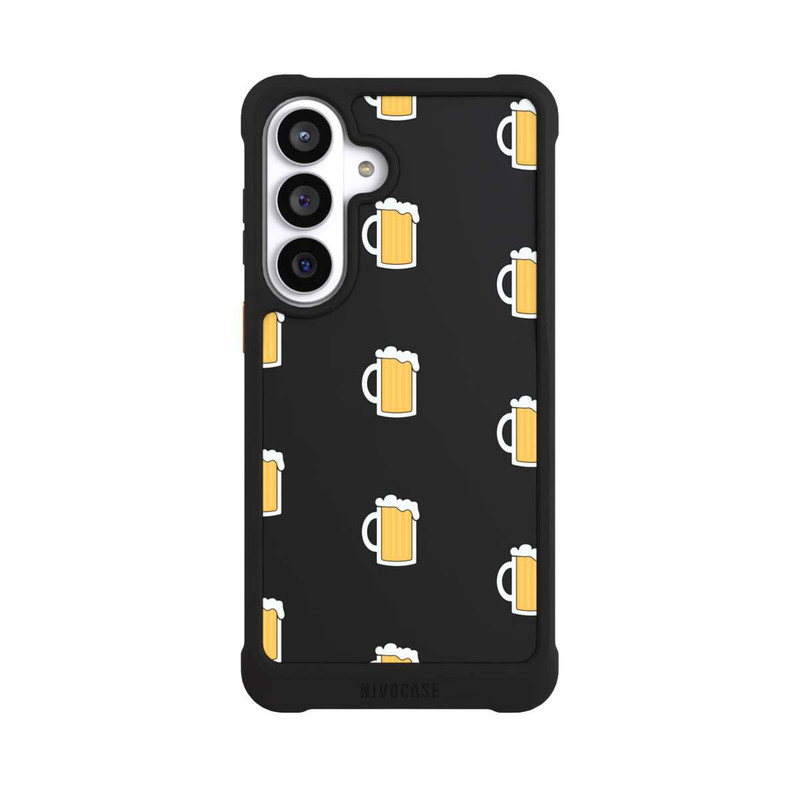 Galaxy S26+ NIVOmax Illustration d'un verre de bière