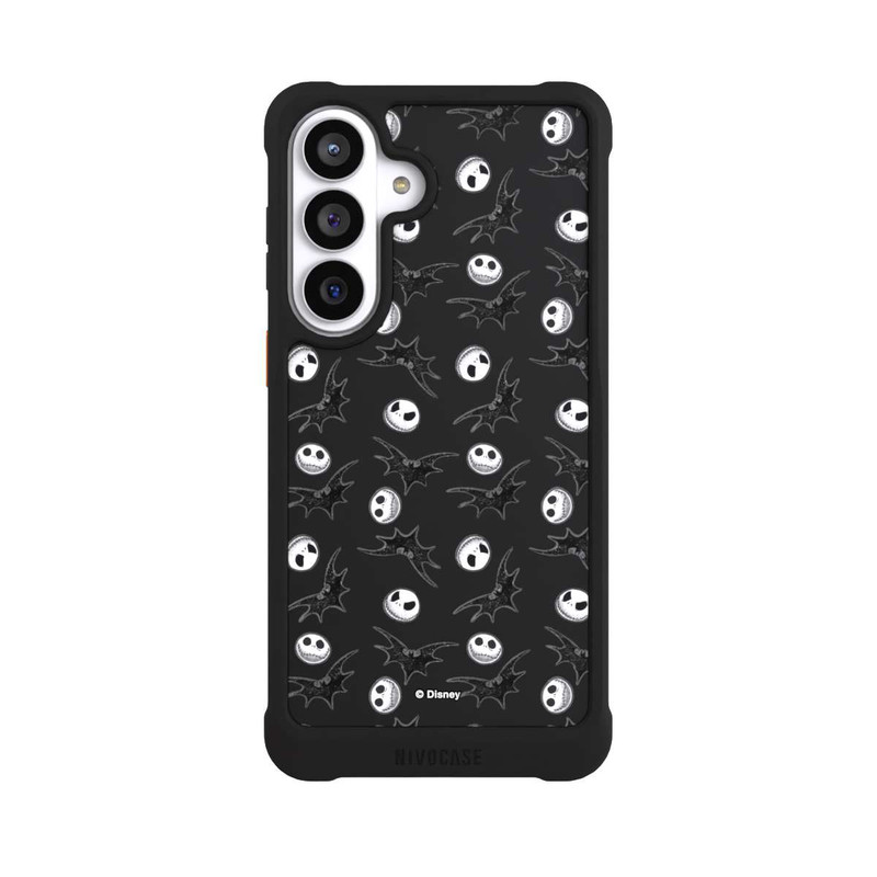 Galaxy S26+ NIVOmax Nightmare Before Christmas Pattern Transparent