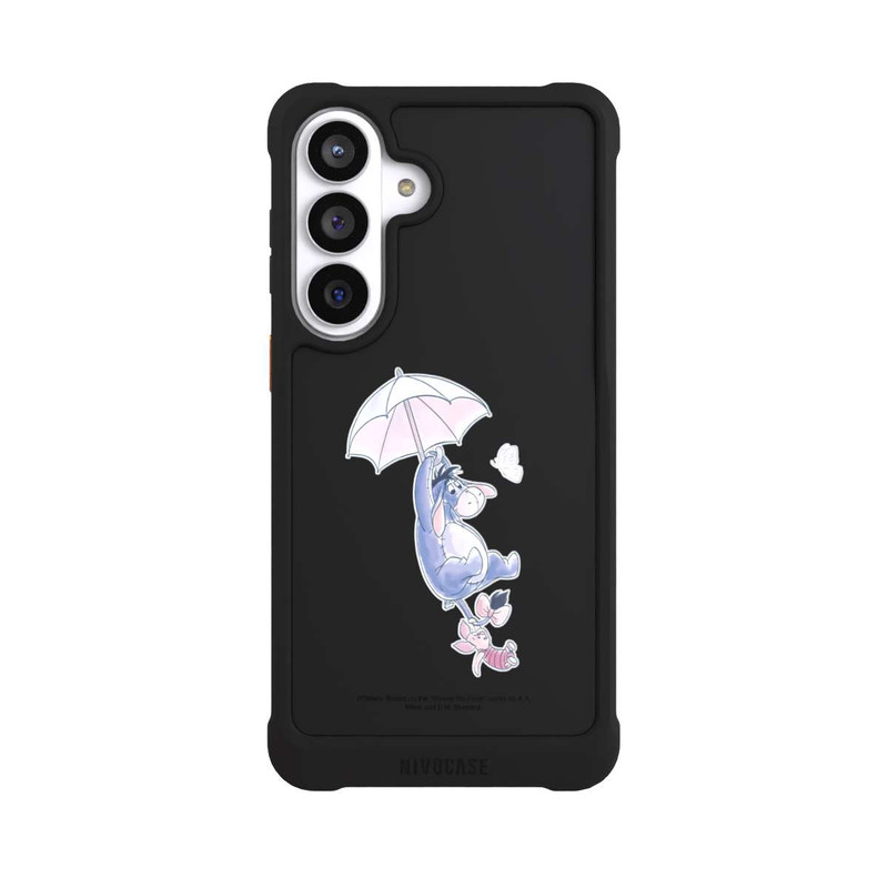 Galaxy S26+ NIVOmax Winnie Pooh Eeyeore Find Happiness Transparent