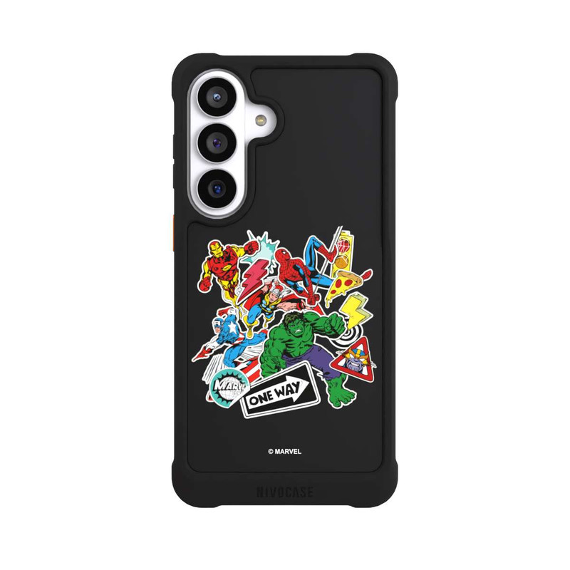 Galaxy S26+ NIVOmax Capitan American Shield Transparent