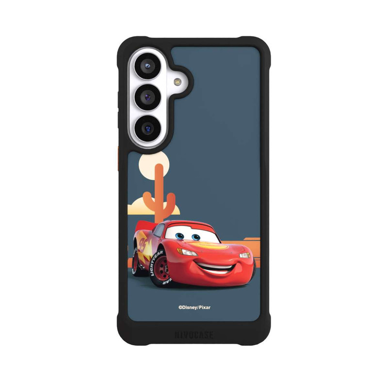 Galaxy S26+ NIVOmax Disney Cars Lightning McQueen Open Road