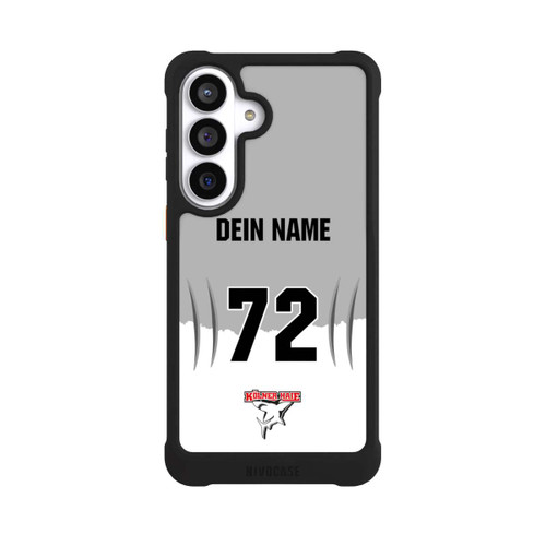 Samsung Galaxy S26+ NIVOmax Kölner Haie Trikotmotiv Personalisierbar