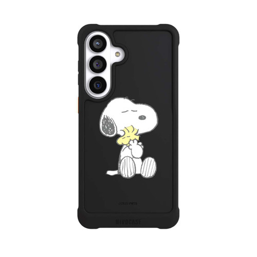 Samsung Galaxy S26+ NIVOmax Transparent Snoopy And Woodstock Cuddling 