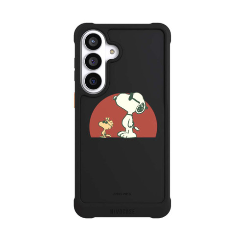 Samsung Galaxy S26+ NIVOmax Snoopy Woodstock Far Out transparent