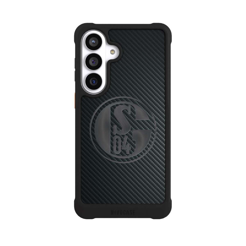 Galaxy S26+ NIVOmax Schalke 04 Carbon Look