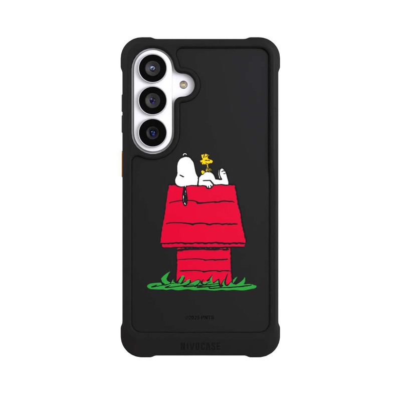 Galaxy S26+ NIVOmax Snoopy and Woodstock Classic transparent