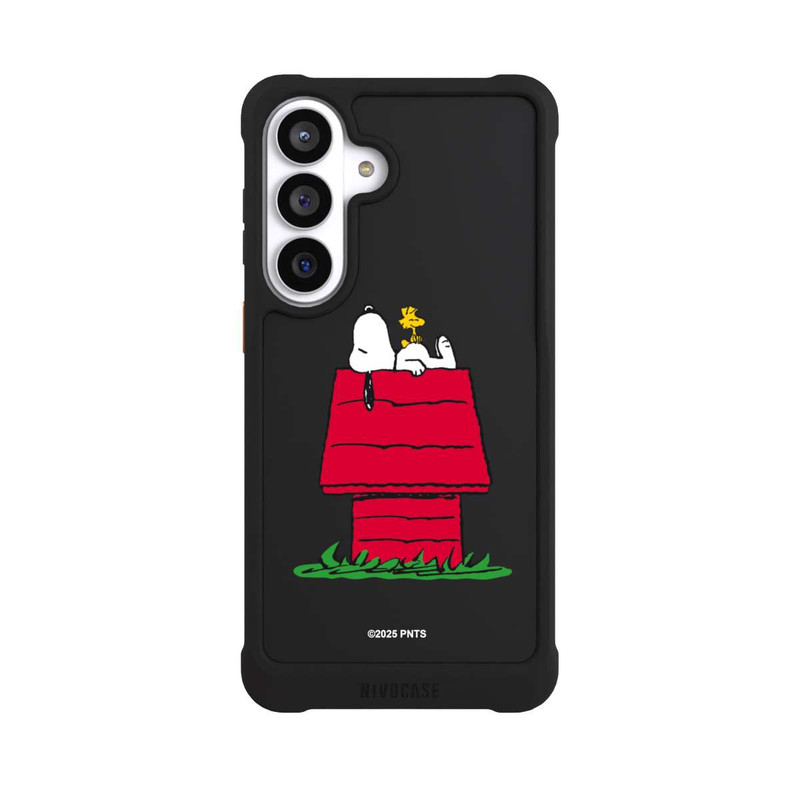 Galaxy S26+ NIVOmax Snoopy and Woodstock Classic transparent