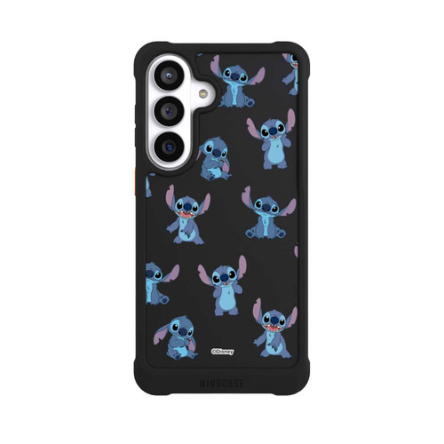 Samsung Galaxy S26+ NIVOmax Stitch Faces Pattern Transparent