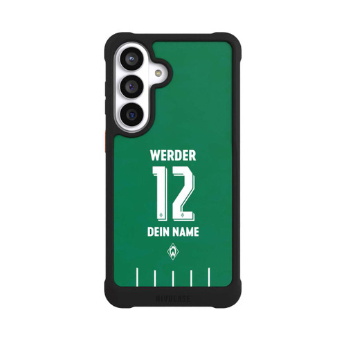 Samsung Galaxy S26+ NIVOmax Werder Bremen Trikot Personalisierbar 25-26