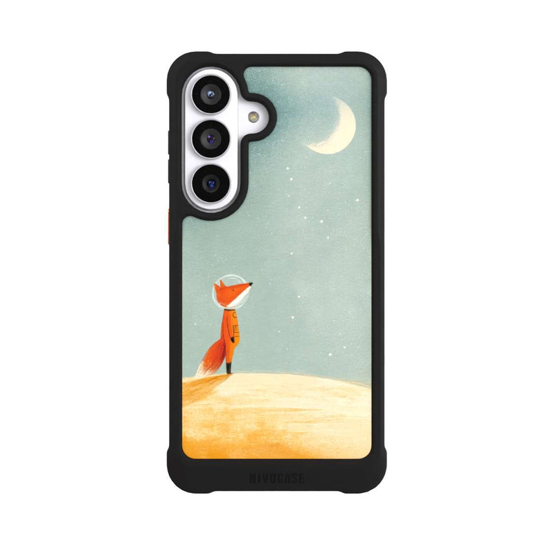 Galaxy S26+ NIVOmax Fuchs im Mondlicht